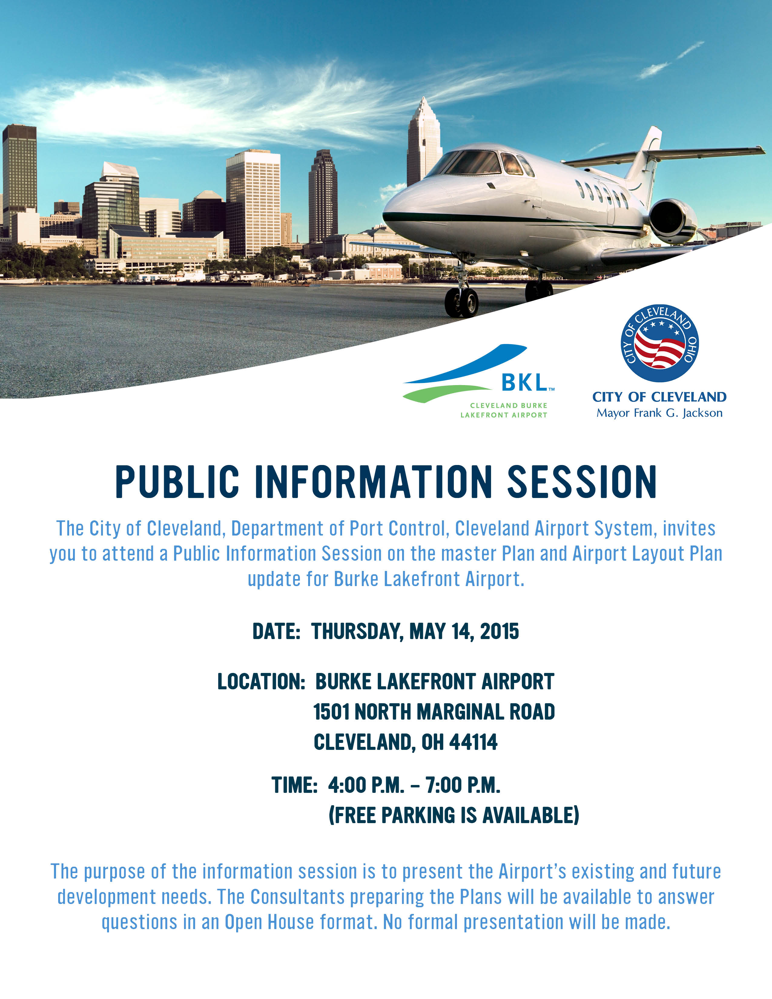 Burke Lakefront Airport - Public Information Session