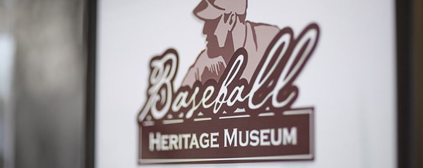 Baseball Heritage Museum Exhibit