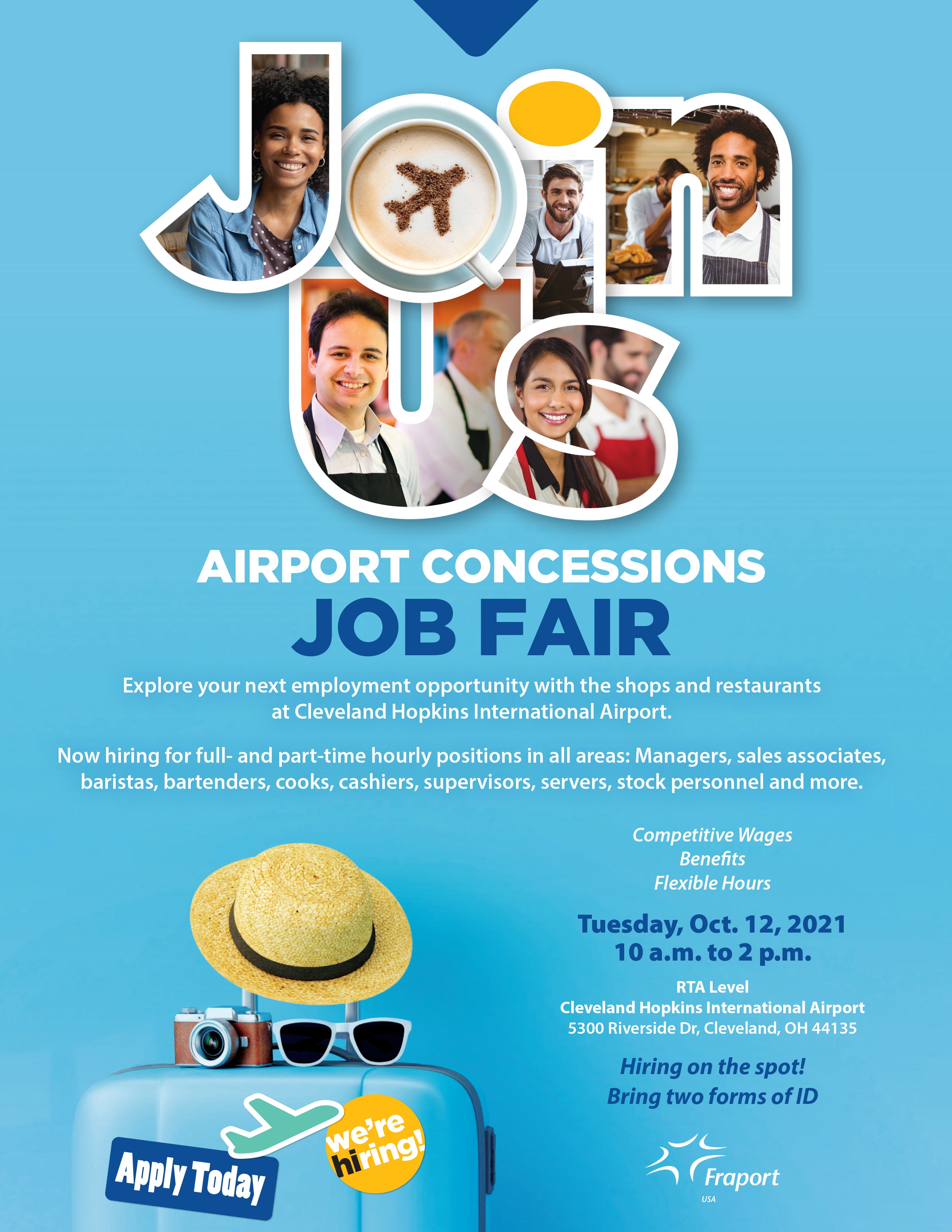 Airport Concessions Job Fair Coming Soon!