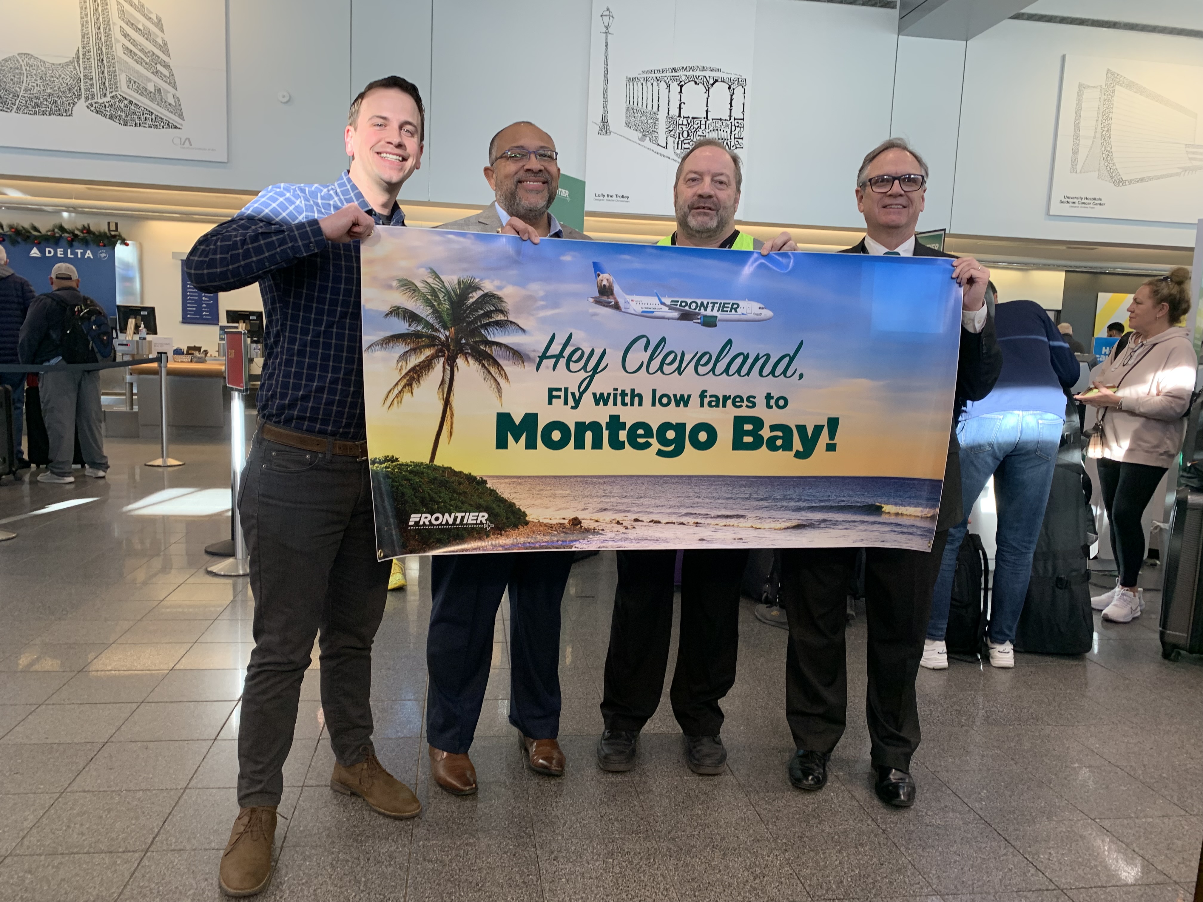 Frontier Airlines Announces Only Nonstop Service from Cleveland to  Montego Bay, Jamaica
