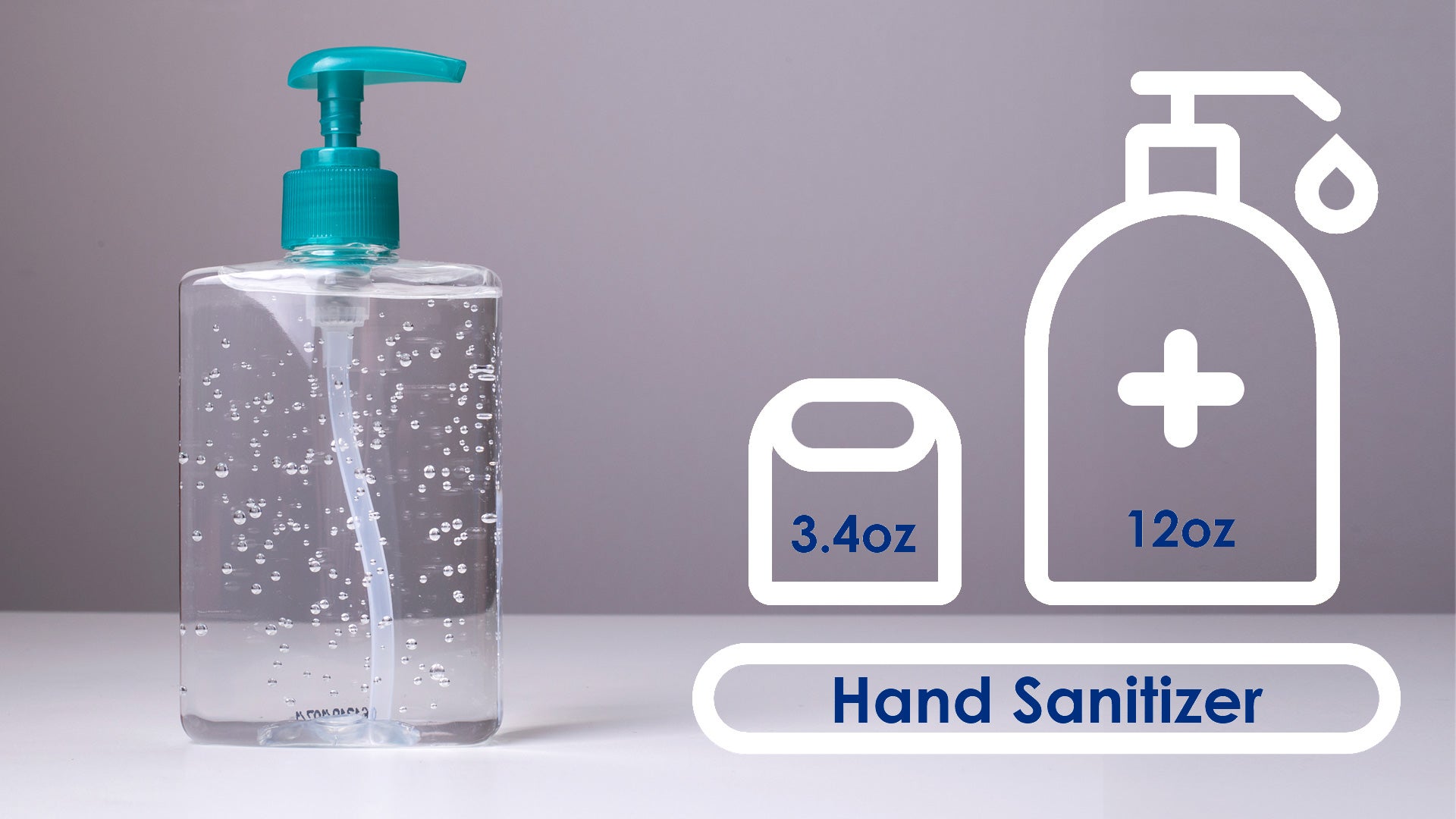 Photo of 12oz hand sanitizer