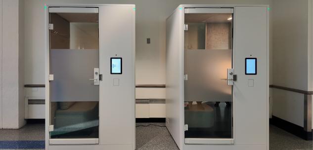 Jabbrrbox private workspaces in CLE airport