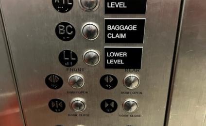 New tags beside the elevator buttons