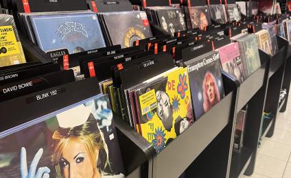 Vinyl Records at the Rock & Roll Hall of Fame Museum Store in CLE