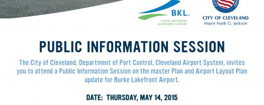 Burke Lakefront Airport - Public Information Session