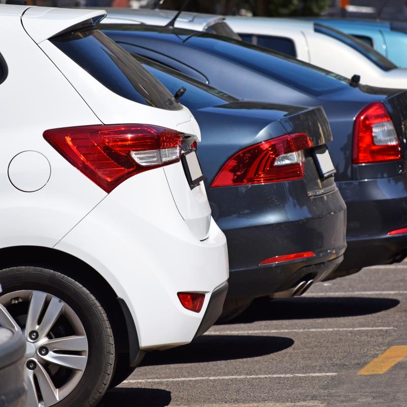 Cars parked