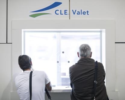 CLE Valet Pickup Window